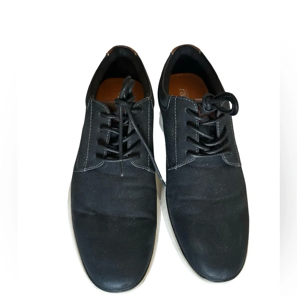 Nordstrom Rack MR. BRAXTON ORTHO LITE Black Faux Suede Oxford Shoe Men’s 8.5M.